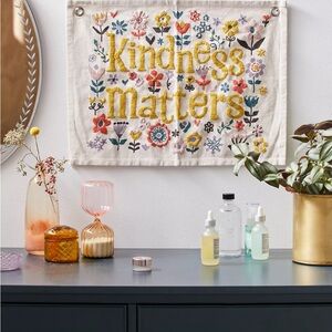 NWOT Urban Outfitters Kindness Matters Tapestry